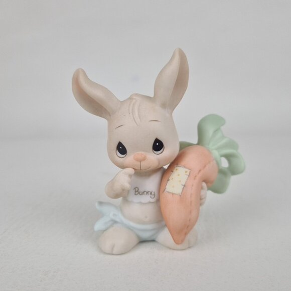 Precious Moments BC-881 Somebunny Cares Retired Member Figurine +2 Ornament - Picture 2 of 7